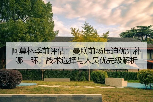 阿莫林季前评估：曼联前场压迫优先补哪一环，战术选择与人员优先级解析